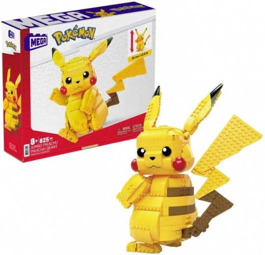 Set de construcție MEGA CONSTRUX POKÉMON Pikachu, 806 piese
