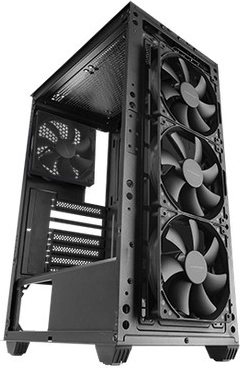 4× ventilator silențios FDB de 120 mm din fabrică