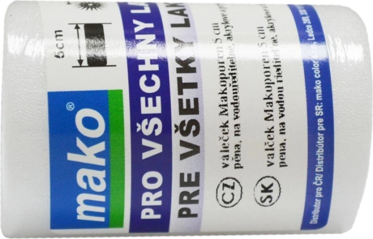 Rolă pentru vopsit din spumă MAKOPOREN 50 mm