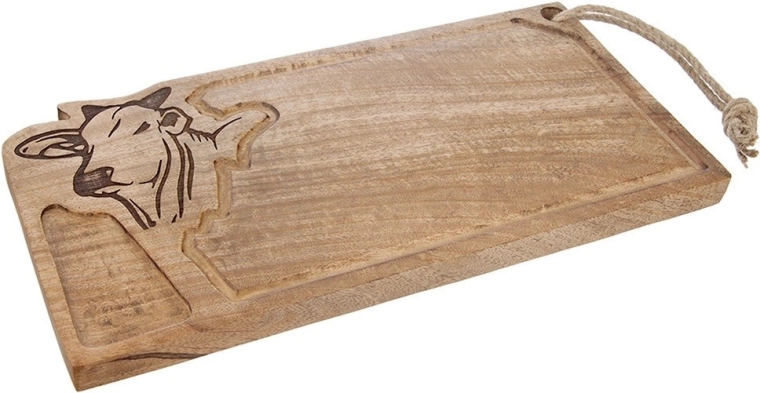 Lemn de mango solid cu fibră naturală