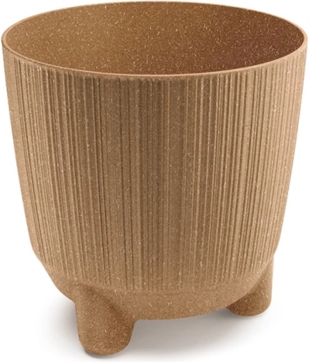 Ghiveci Ryfo N Eco Wood 16,8 cm Naturo Eco