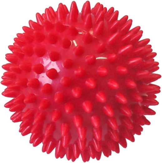 ACRA minge de masaj arici 7,5 cm roșie - 1 bucată