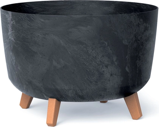 Ghiveci Gracia Beton Effect 39 cm antracit