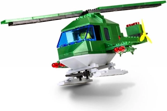 Cheva set de construcție elicopter – model de luptă cu echipaj