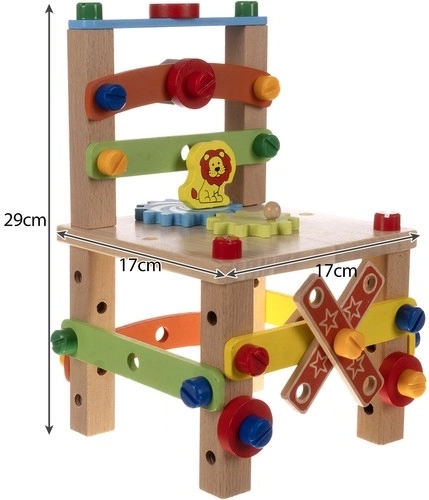 Design colorat pentru copii și rezistența lemnului