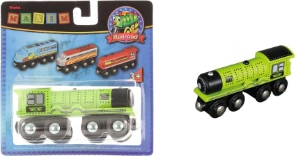Locomotivă cu aburi Maxim – verde