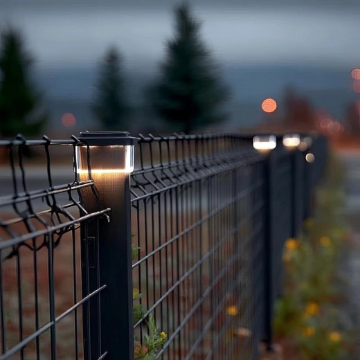 Iluminare elegantă pentru gard și alei