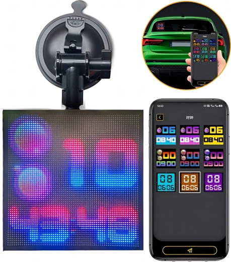 Matrice RGB full color 32×32 pentru animații expresive