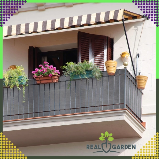 Plasă de umbrire pentru gard 1,5 × 25 m, 180 g/m², antracit, rezistentă la UV