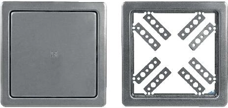 Ușiță de acces pentru cadă din inox 200 × 300 mm