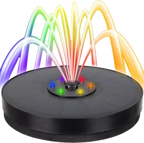 Coloană de apă impresionantă și atmosferă LED RGB
