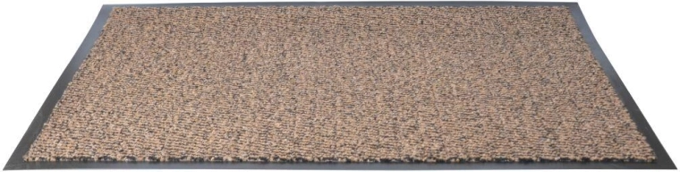 Covoraș de intrare pentru exterior din cauciuc și polipropilenă 60 × 90 cm, melanj mix de culori