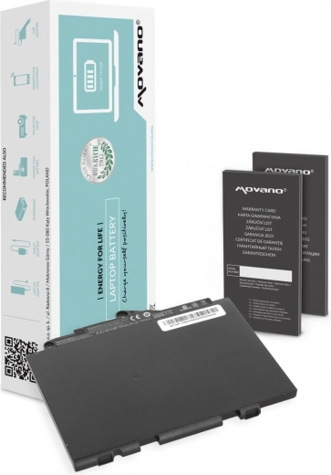 Baterie Movano SN03XL pentru HP EliteBook 725 G3 și 820 G3 (2700 mAh, 30 Wh)