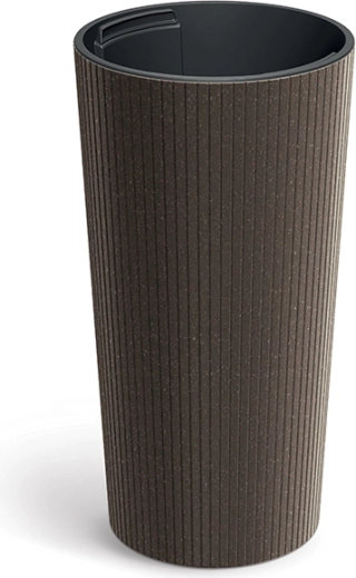 Ghiveci Lamia Slim Eco Wood culoare cafea