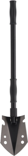 Lopată tactică multifuncțională pliabilă 9‑în‑1, 20,5/70 cm