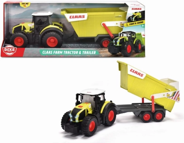 Tractor CLAAS cu remorcă 64 cm