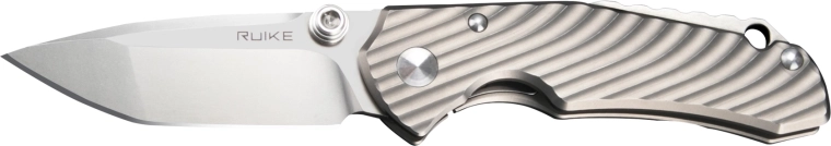 Ruike M671-TZ cuțit de buzunar 7 cm, titan, gri