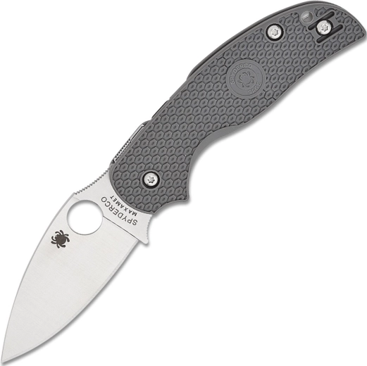 Spyderco Sage 5 Lightweight cuțit de buzunar, mâner FRN gri, lamă satinată