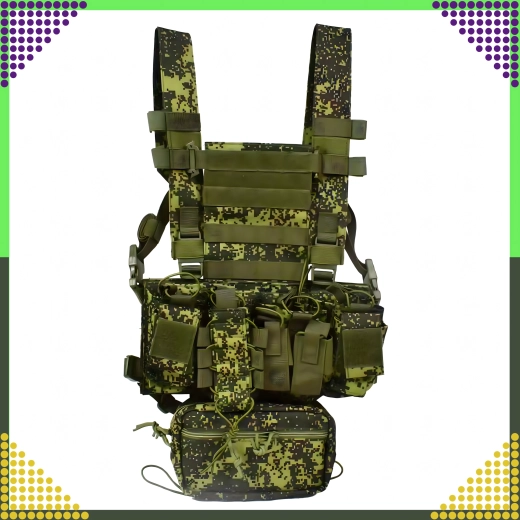 Vestă tactică MOLLE ușoară, modulară și reglabilă pentru airsoft și outdoor