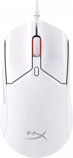Mouse de gaming HYPERX Pulsefire Haste 2 alb