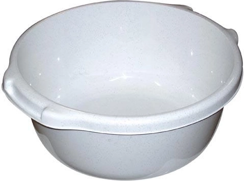 Lighean din plastic 37 cm, 10 l – mix de culori