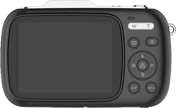 Corp compact, ecran de 2,8" și zoom 16×
