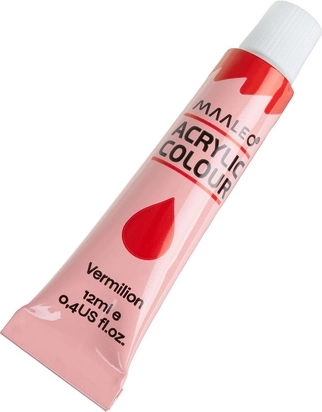 24 de culori acrilice cu saturație intensă