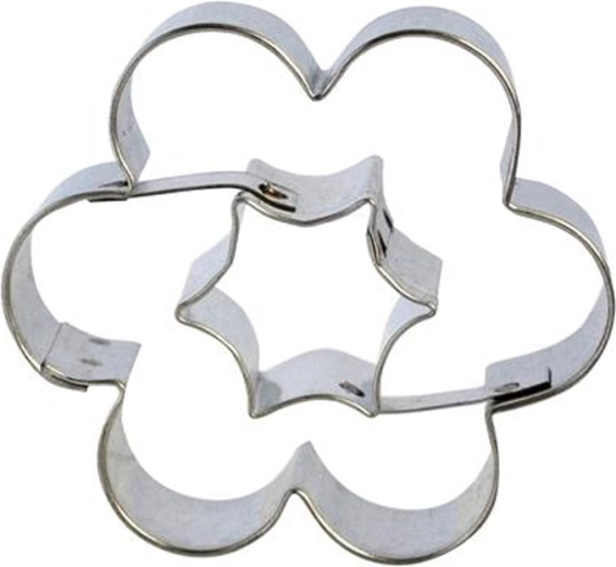 Formă de decupat pentru prăjituri floare–stea 5 cm