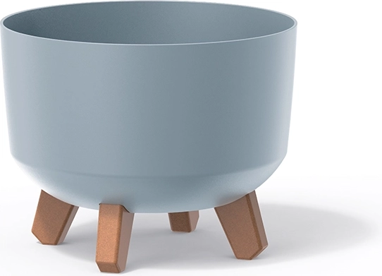 Ghiveci pe picioare Gracia Standard 23,5 cm – gri deschis