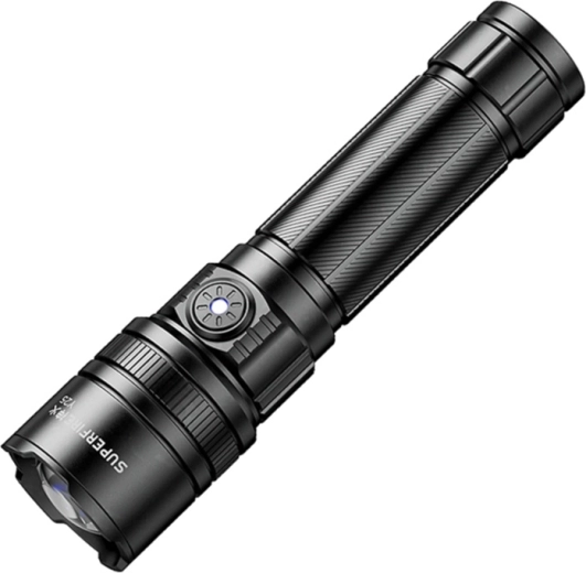 Lanternă SUPERFIRE Y25 cu diodă laser, 600 lm și rază de 450 m