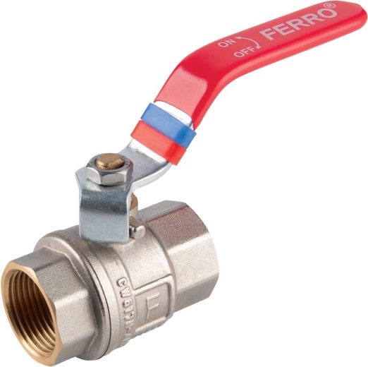 Robinet sferic cu debit total cu pârghie 3/4″ MM