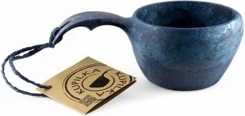 Set Kupilka Blue – cană 370 ml și spork 205