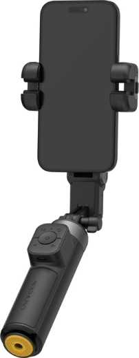AOCHUAN M3 Pro mini stabilizator pentru telefon cu senzor AI, lumină RGB și telecomandă (negru)