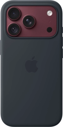 Husă din silicon Apple cu MagSafe pentru iPhone 18 Pro – albastru închis