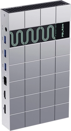 Stație de andocare Peladn G2E Thunderbolt 5 argintie