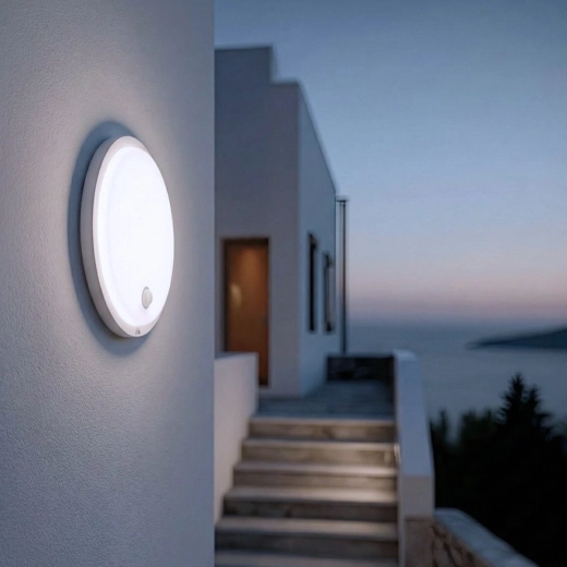 Design circular subțire pentru exterior și interior