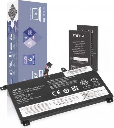 Baterie pentru Lenovo ThinkPad T570 și T580 2000mAh