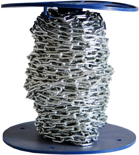 Lanț cu zale scurte 30 m, 2,95 mm, capacitate 114 kg