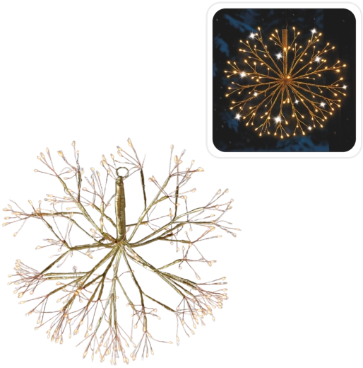 Efect luminos magic cu 288 micro LED