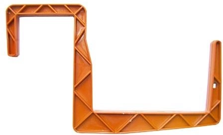 Suport din plastic pentru jardiniere cu profil, suspendat 11 × 12 cm