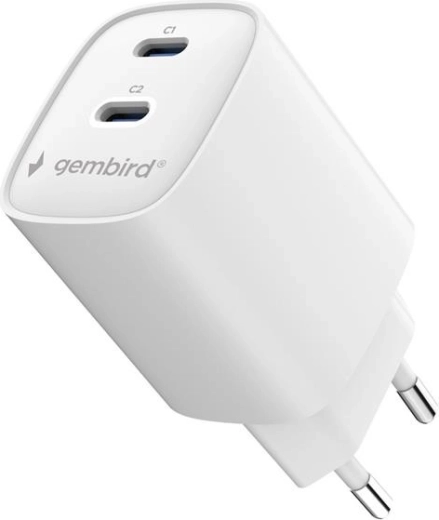 Două porturi USB‑C pentru încărcarea a două dispozitive