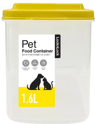 Cutie etanșă pentru crochete 1,6 l LOCK PET
