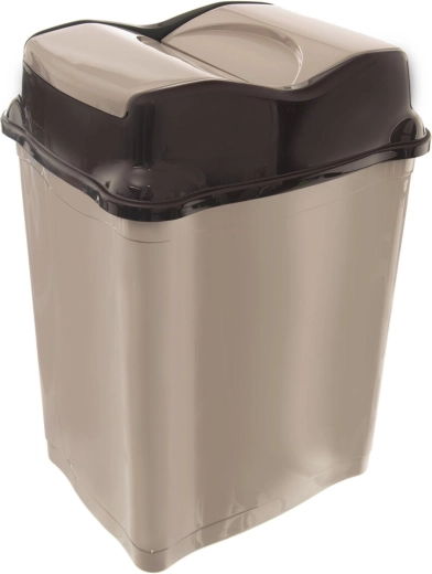 Coș de gunoi Whirlpool 16 l, maro cafea