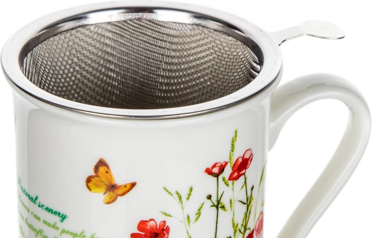 Sită fină din inox pentru o infuzie curată