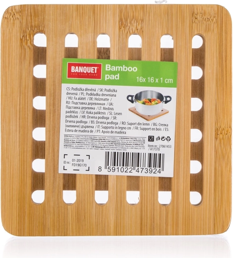 Dimensiune compactă 16 × 16 × 1 cm