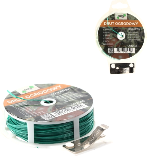 Sârmă de legat pentru grădină 50 m cu tăietor integrat