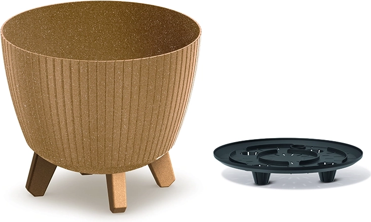Ghiveci Lamia Eco Wood 23,2 cm naturo eco
