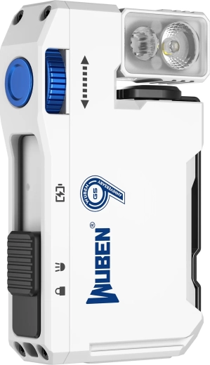 Cap rotativ 180° și mâner cu prindere în trei direcții