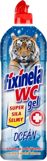 Fixinela gel WC Ocean împotriva ruginii și depunerilor de calcar 750 ml