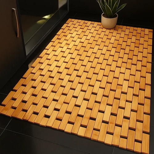 Dimensiune practică 80 × 50 cm pentru duș și chiuvetă